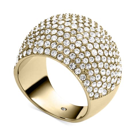 michael kors diamond bracelet|michael kors domed ring.